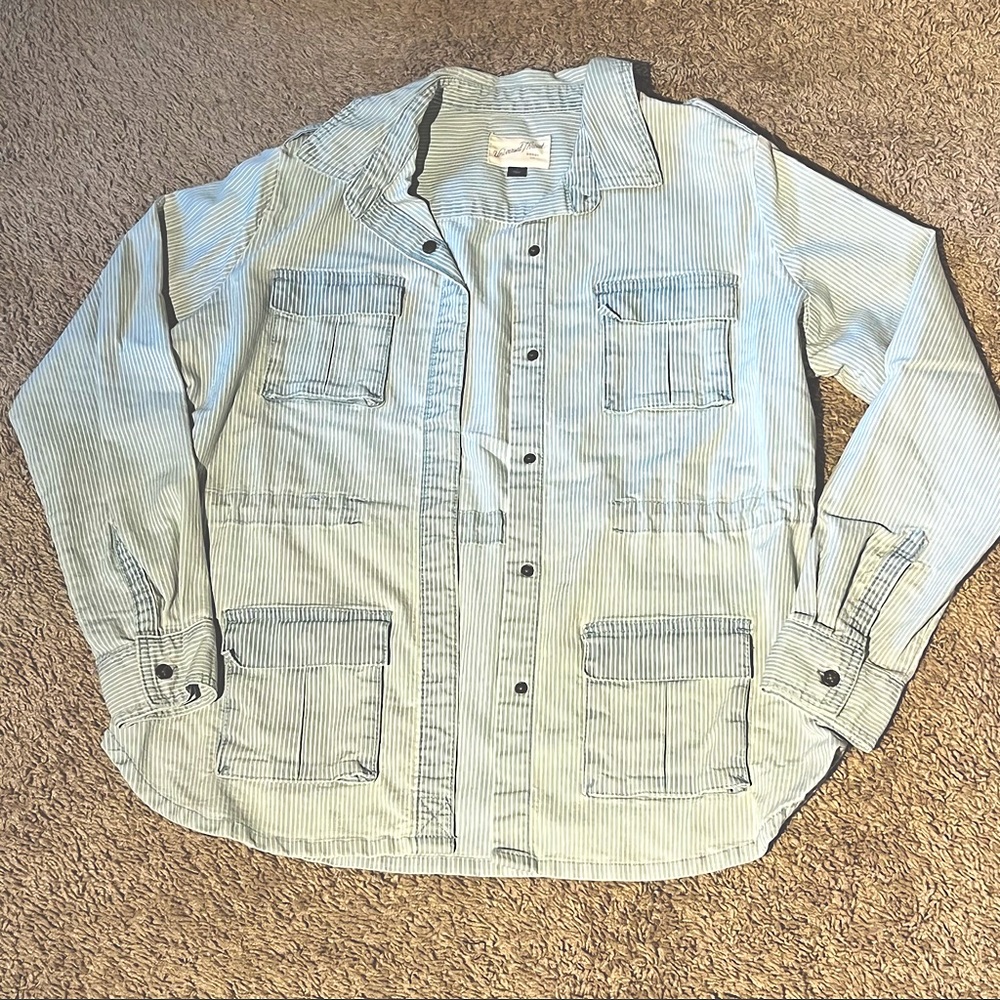 Original Threads cute shirt jacket sz S